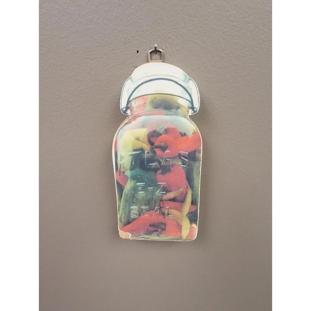Mason‎ Jar Wall Decor Atlas Seal Kitchen Wall Art Decor Country Cottage Hanging